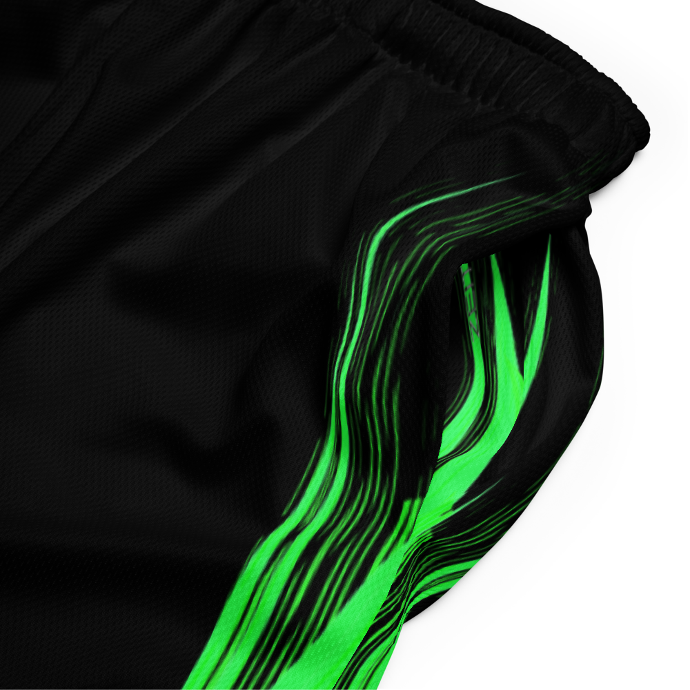 Unisex  shorts blackXneon